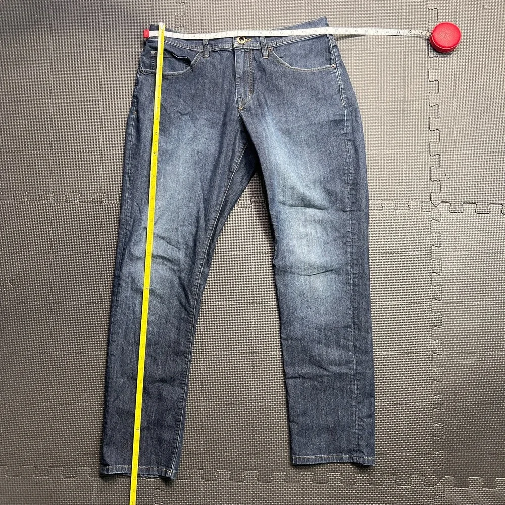 Travis Mathew‎ Legacy Feather Weight Stretch Dark Indigo Jeans Men 32 X 39.5 - Picture 8 of 11